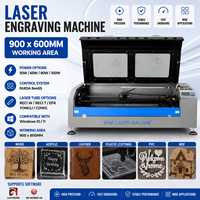 9060 60W 80W 100W Mini Machine de Gravure et de Découpe Laser 600X900MM