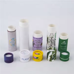 <b>Empty</b> Kraft Paper Jar Tube Essential Oil Bottle Packaging <b>Box</b> Paperboard Lip Balm Tubes <b>for</b> Tea Coffee Cosmetic Crafts <b>Box</b> - Product Image 6