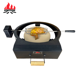 <span class=keywords><strong>Kit</strong></span> de rôtissoire pour grills Kamado avec <span class=keywords><strong>pierre</strong></span> à pizza - Product Image 1