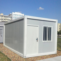 Maison de conteneur en acier mobile pour chantier de construction Employés de bureau Vente détachable préfabriquée modulaire
