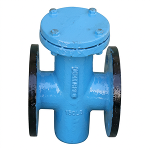 Cast <b>Iron</b> T Type Strainer Class 150# / Table E Flanged End Pipeline Filter 1-1/2" to 8" SS304 Mesh Valve - Product Image 1
