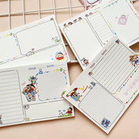 Bloc-notes personnalisé Animas Design, bloc-notes mignon imprimé en couleur, bloc-notes pour étudiants, vente en gros