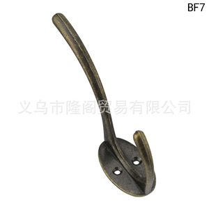 BF7 Antique Style <b>Wall</b> <b>Hook</b> Zinc Alloy 94mm Coat <b>Hook</b> For Door Or <b>Wall</b> Mounting - Product Image 5