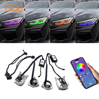 Modules DRL RGBW Plug & Play avec contrôle par application mobile Jone et dissipateurs de chaleur pour BMW Série 8/M8 G14/G15 840i/M850i Magic Strip 8000