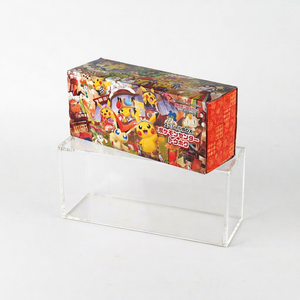 Modern Style Clear Acrylic Pokemoned Card Display Case Desktop Storage <b>Box</b> for Trading Cards - Product Image 1