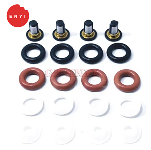 Kits de réparation d'injecteurs, filtre, joint torique, bouchon de buse, injecteur 16450-PLC-003 pour injecteur Keihin Honda Civic 1.7L - Product Image 1