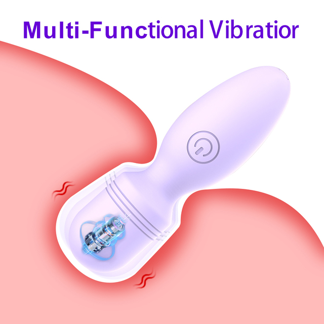 Cute Mini Cordless Vibrating Av Stick Wand Massager 360 Degree Bendable 10 Frequency Vibration Rechargeable for Women'S Body Use