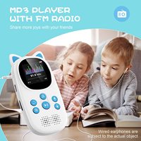 Pemutar Musik MP3 Portabel untuk 5.3 5.3, Radio FM, Perekam Suara, E-Book, Plastik, >20 Jam Waktu Putar, OEM/ODM Kustom, FLAC/APE