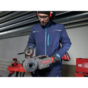 Rothenberger filiera a batteria Supertronic 2000E AMPShare avec testine BSPT 1/2-2" - Product Image 4