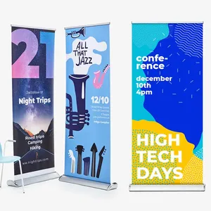 Roll Up Banner Goedkope Roll Up Stand Roll Up Display Voor Promotie Oprolbare Banner 80X200