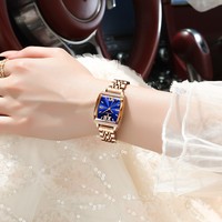 Montres pour femmes Poedagar 795 de luxe, acier inoxydable, Reloj Mujer, diamant, cadeau pour fille, étanche, montre à quartz lumineuse pour femmes