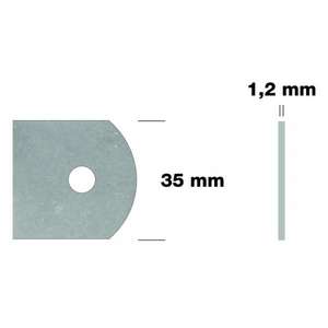 METRICA-RÈGLE SPÉCIALE 25099 AVEC 2,5% RÉTRACTATION POUR LES CONCEPTEURS DE MODÈLES-RÈGLES FLEXIBLES EAN 8001066250998 - Product Image 4