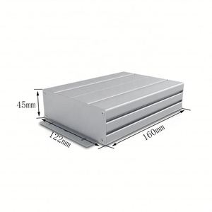 EBM Extruded Aluminum Control Box Heat Sink Powder Coated Project <b>Enclosure</b> Box IP54 Protection Electronics PCB - Product Image 1