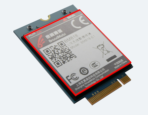 บรอดโมบี BM818 LTE โมดูลไร้สาย PCIe การ์ดบรอดแบนด์มือถือ 4G ภายในสำหรับแล็ปท็อป - Product Image 1