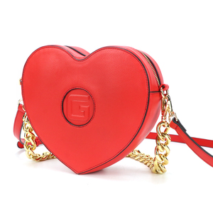 Venta caliente Corazón del día de San Valentín, monedero marca famosa bolso de hombro para mujer diseñador de lujo PU cuero forma de amor bolsos cruzados/ - Product Image 2
