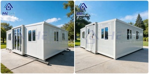 Casa Prefabricada Expandible de 20 Pies, 5 Dormitorios, Tipo Bungalow, para Granja, Rancho o Retiro Rural, Ideal para Zonas Costeras, con 25 Años de Garantía - Product Image 2