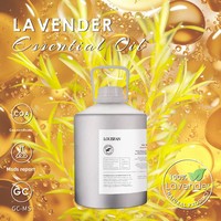 Minyak Esensial Lavender Distilasi Bunga Dataran Tinggi Organik Aromaterapi Perawatan Kulit & Kecantikan Alami Minyak Lavandula Angustifolia