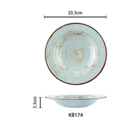 Ensemble d'assiettes et bols en mélamine en forme de chapeau de paille vaisselle d'hôtel de restaurant de Offre Spéciale