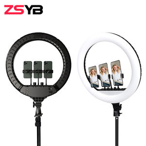 Lámpara de Anillo LED de 18 Pulgadas y 45W con Temperatura de Color Ajustable, Luz de Fotografía para Transmisión en Vivo, Tik <span class=keywords><strong>Tok</strong></span>, Estudio de Fotografía - Product Image 2