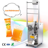 Machines de remplissage automatiques de petits sacs Doypack pour jus liquide, eau, emballage de sacs, aliments purs, pâte cosmétique, machine d'emballage