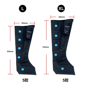 Compression <b>Massager</b> Air Pressure Therapy Rechargeable USB Powered Timing Control <b>for</b> Blood <b>Circulation</b> Recovery - Product Image 3