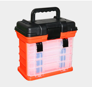 Boîte de rangement multifonctionnelle en plastique pour leurres de pêche, wobblers, appâts, organiseur de matériel de pêche, boîtes à outils, boîte à hameçons, grande boîte de rangement - Product Image 6