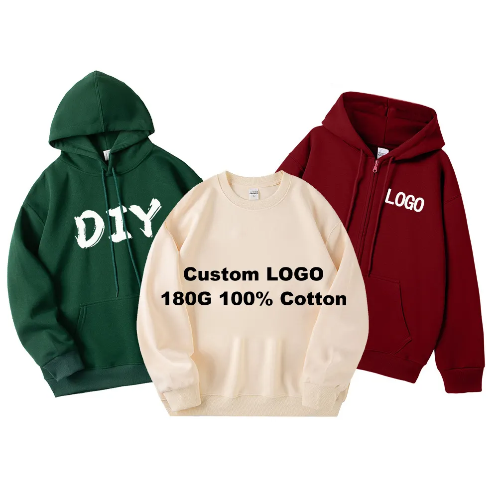 Tùy chỉnh in ấn thương hiệu dài tay áo thể thao giản dị trùm đầu Heavyweight phụ nữ Hoodies