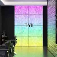Cadre en aluminium extrudé pour boîte lumineuse LED, affichage publicitaire, taille personnalisée, tissu imprimé
