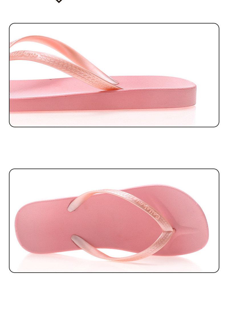 New Candy-colored Quick Drying Filp Flops Slides Shoes Ladies PVC Sandals Slippers for Women