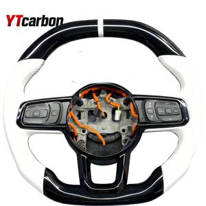 Accesorios Interiores para Auto YTcarbo para Wrangler Gladiator JL JK 2018-2025, Volante Calefactable con Estilo de Cuero Completo - Product Image 2