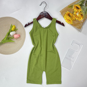 Mono corto de 6 meses a 16 años para niñas, ropa de una pieza para bebés y niñas, mono de verano para niñas pequeñas - Product Image 4