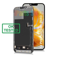 Écran de remplacement IPARTS neuf pour iPhone 13 Pro Max 13Pro, OLED souple 120Hz, écran LCD tactile 3D, assemblage de numérisateur, pièces DD