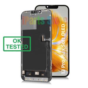 Écran de <span class=keywords><strong>remplacement</strong></span> IPARTS neuf pour <span class=keywords><strong>iPhone</strong></span> 13 Pro Max 13Pro, OLED souple 120Hz, écran LCD tactile 3D, assemblage de numérisateur, pièces DD - Product Image 4