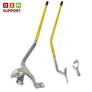 Herramientas grandes para desmontaje y montaje de neumáticos sin cámara, herramienta manual Maroni Rake para autobús y coche, unidad amarilla - Product Image 1