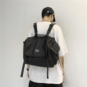 Tough Sling Men's Chest <b>Bag</b> <b>Nylon</b> Waterproof Multi Functional <b>Crossbody</b> <b>Bag</b> Solid Color Black Gray Dark Blue Spring 2025 - Product Image 4