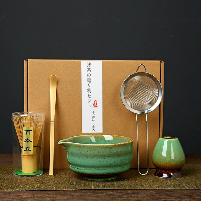 Professional Matcha Tea Sifter - Fine Mesh with Bamboo Handle