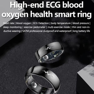 Cincin Pintar Kesehatan AI dengan Kontrol Aplikasi dan Pelacak Tidur, Baja Anti Karat, Tahan Air 5 ATM, Mode Multi-Gerakan - Product Image 3