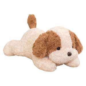Nouveau en gros : Jouet en peluche lesté en forme de chien de <span class=keywords><strong>dessin</strong></span> <span class=keywords><strong>animé</strong></span> pour le visage, oreiller câlin en coton PP, unisexe, décoration intérieure, anniversaire - Product Image 1