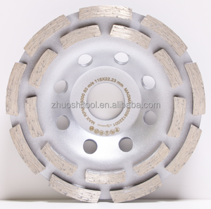 <span class=keywords><strong>Disque</strong></span> <span class=keywords><strong>abrasif</strong></span> diamanté double rangée ZHUOSHI <span class=keywords><strong>125</strong></span> mm <span class=keywords><strong>pour</strong></span> le polissage du béton et du granit (vente en gros OEM) - Product Image 2