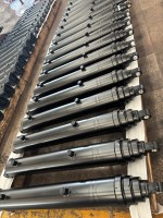 Cylindre hydraulique télescopique en acier chromé dur, de qualité industrielle, pour camions basculants de 50 tonnes, pour le marché américain