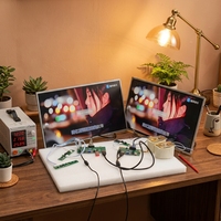 Contrôleur d'écran LCD LVDS et convertisseur universel de signal vidéo tels que USB ou VGA ou CVBS ou HD en signal