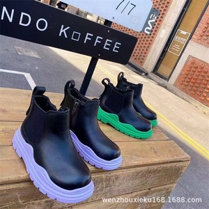 <span class=keywords><strong>Bottes</strong></span> <span class=keywords><strong>de</strong></span> mode unisexes <span class=keywords><strong>de</strong></span> style britannique imperméables et respirantes pour l'été/l'hiver - Product Image 3