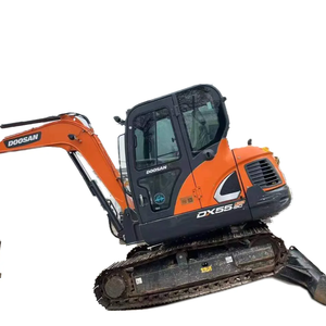 Hot Sell Used Doosan Dx55 5 Ton Crawler <b>Excavator</b> China Honda Engine Fully Hydraulic System - Product Image 1