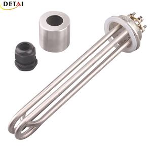 Bira 2 için daldırma ısıtıcı "tri yonca OD64mm flanş 220V 380V 3KW 4.5KW 6KW 9KW 12KW elektrikli su ısıtıcı eleman - Product Image 4