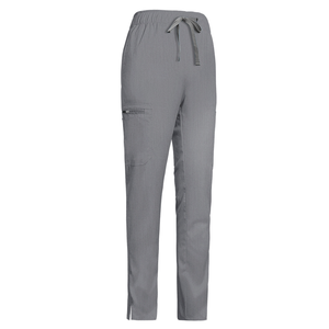 Pantalones Médicos de Alta Calidad con Cordón Ajustable, Tela Dobby Elástica en 4 Direcciones, Múltiples Bolsillos, Poliéster y Rayón, para Doctores y Enfermeras - Product Image 1