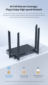 Comfast CF-E15 Wifi6 Công Nghiệp 4G Sim Thẻ Router 4G LTE Ax300 Không Dây Bỏ Túi Wifi Sim Thẻ Router - Product Image 4