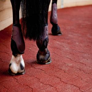 45mm d'épaisseur imbriqué extérieur chien os sol voie caoutchouc pavé carrelage pas cher gazon artificiel produit - Product Image 6