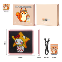 Tableau de positionnement LED guidé par application pour perles Perler, avec import d'images et fonction de positionnement lumineux, outil d'artisanat portable, ornement de maison, cadeau