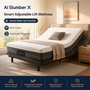 Matelas convertible intelligent à ressorts ensachés réglables avec lit à gravité zéro pour matelas de taille hôtelière ferme AS-SM02-0523 This Sma - Product Image 3