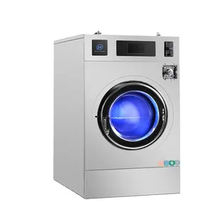 Commerciële Muntautomaat Wasmachine Voor Lage Prijs 16Kg Wasmachine Extractor Voor Hotel
